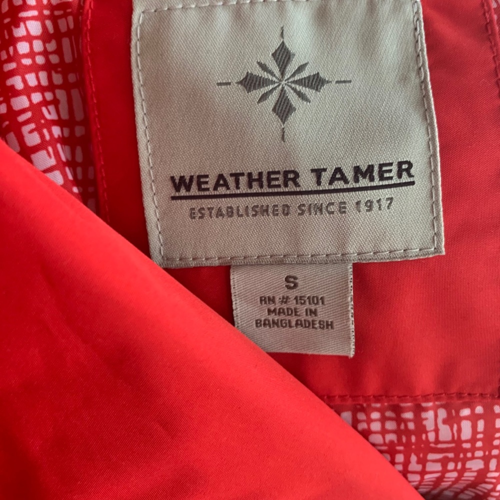 Ruby Red Rain Jacket - Picture 4 of 4